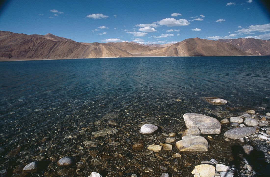 Pangong Lake. Ladakh. Jammu and Kashmir. India.