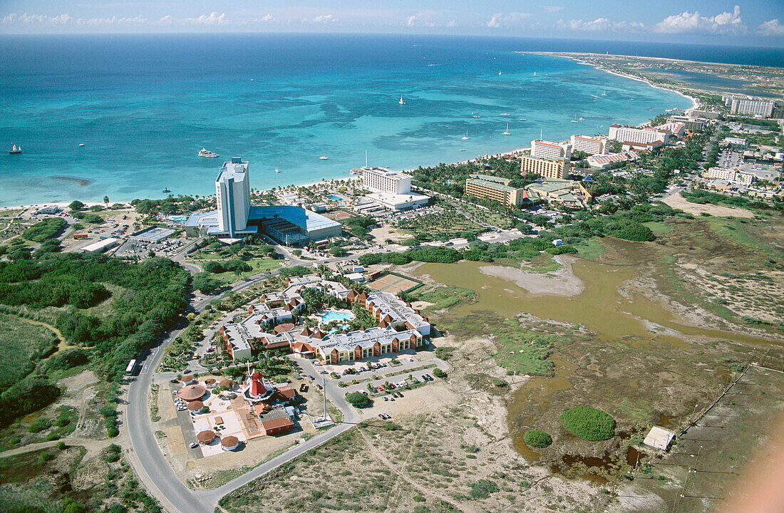 Palm Beach. Aruba, Dutch Caribbean