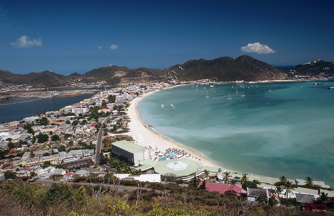 Philipsburg. Sint Maarten. Netherlands Antilles