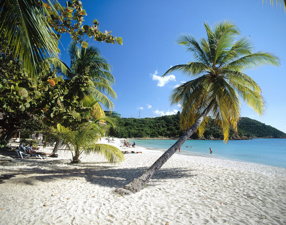 Lindbergh Bay Beach, St. Thomas, US Virgin Islands. West Indies, Caribbean.