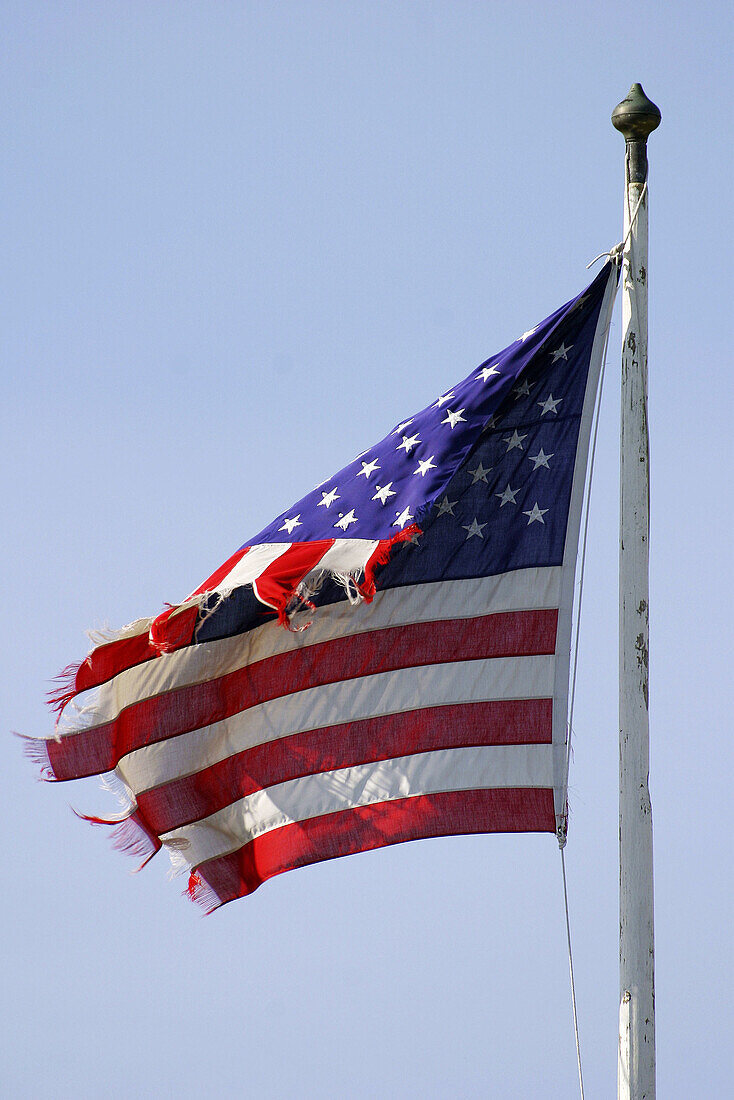 Old USA flag