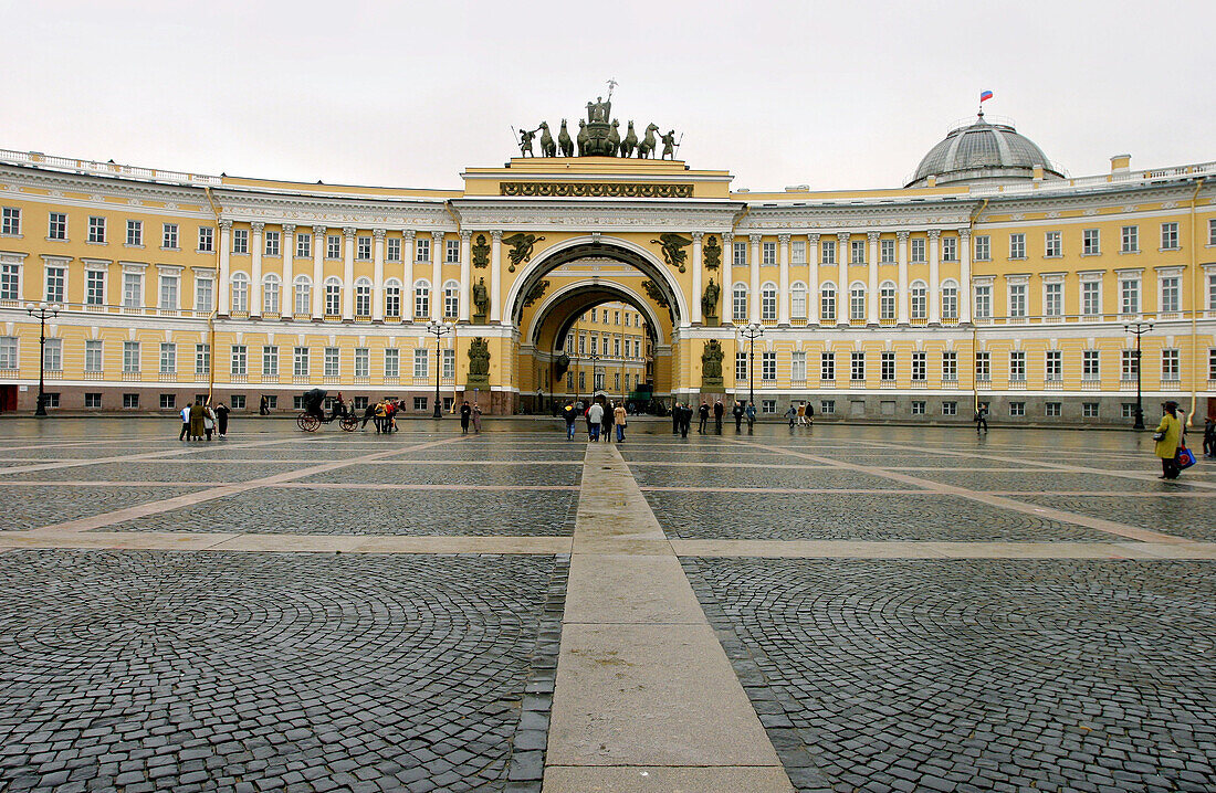 Winter palace in Sankt Petersburg, Russia