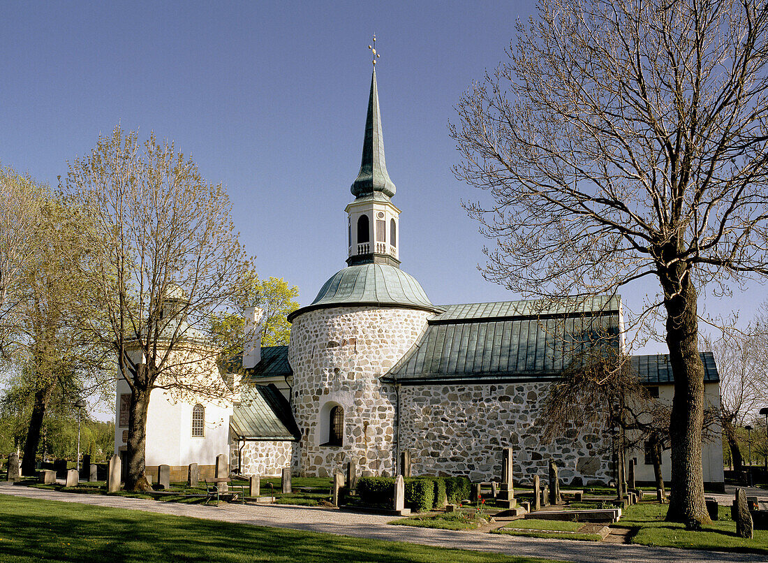 The Church of Bromma in Stockholm. Sweden.