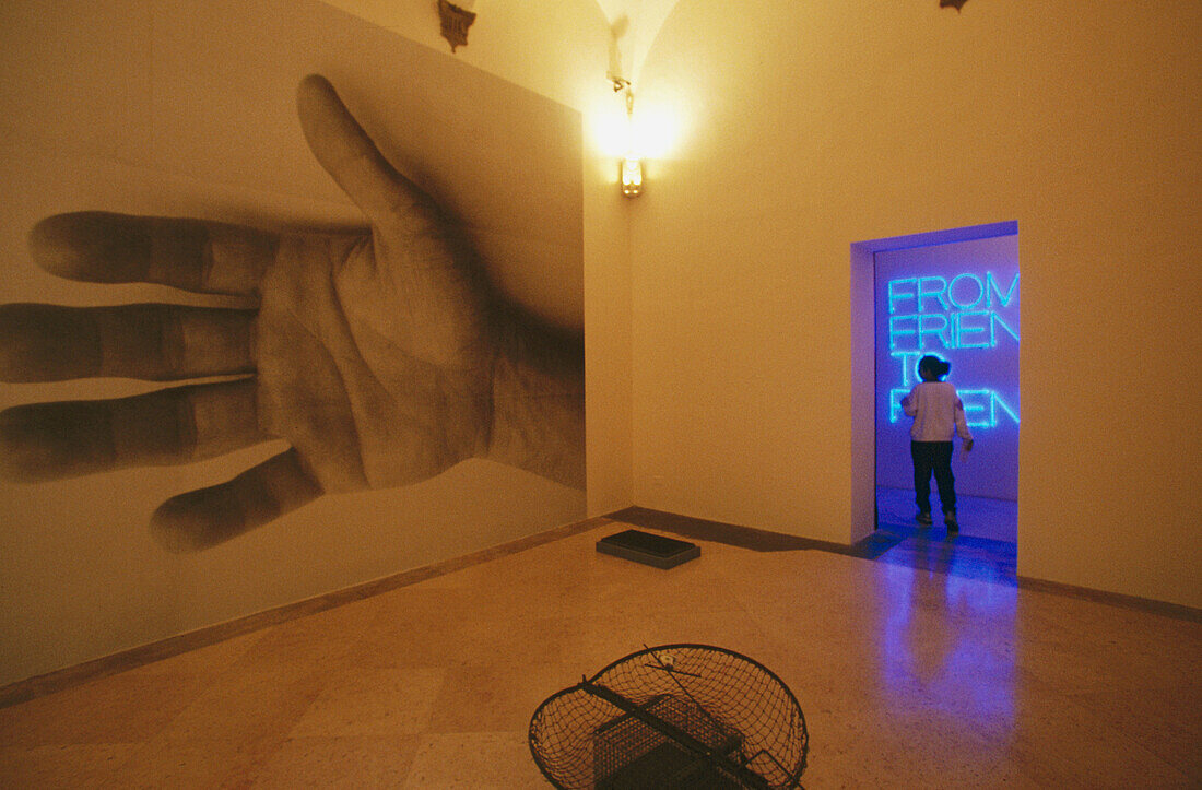 Palazzo delle Papesse, contemporary art center. Siena. Italy