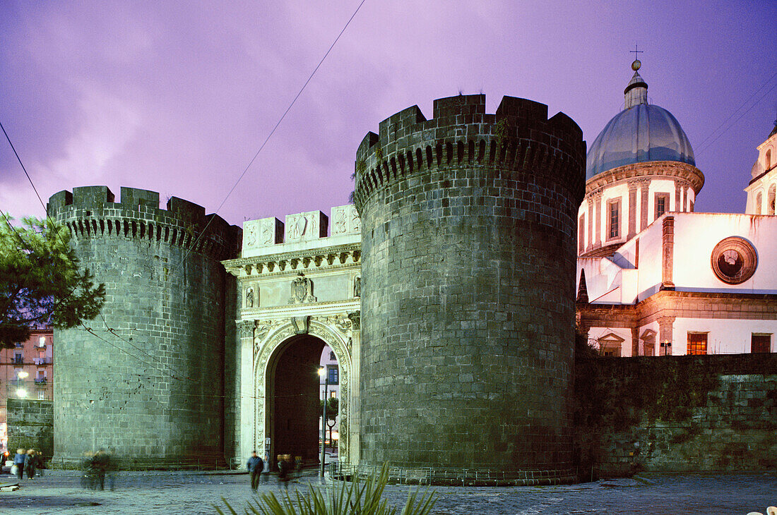 Porta Capuana. Naples. Italy