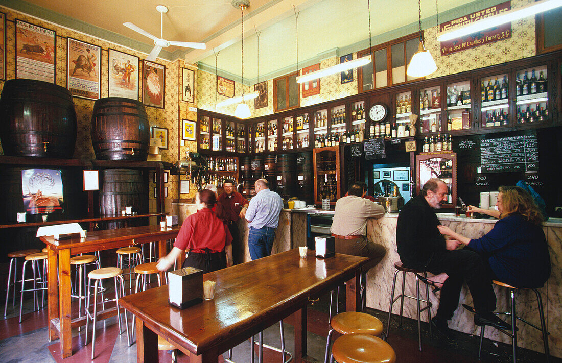 Bodega Montana restaurant. Valencia. Spain