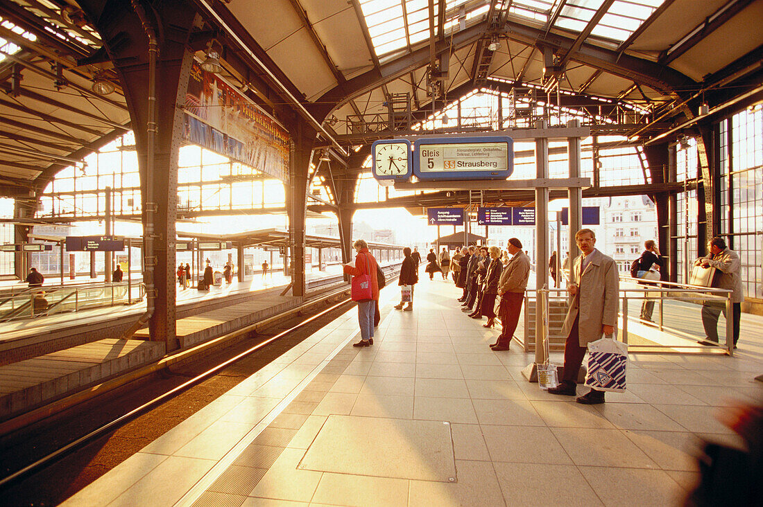 Subway station, Friedrichstrasse. Berlin. Germany