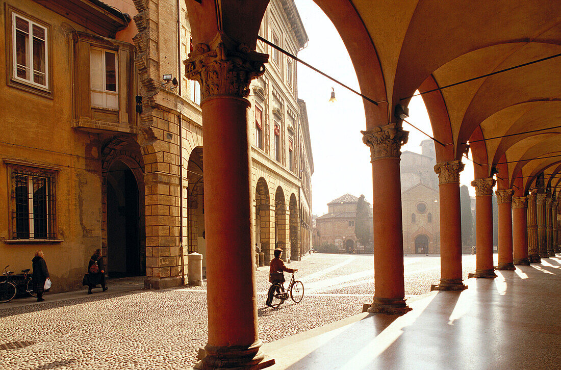 Piazza Santo Stefano. Bologna. Italy