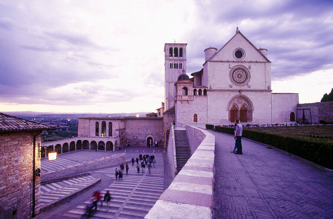 Basilica of Saint Francis. Assisi. Italy