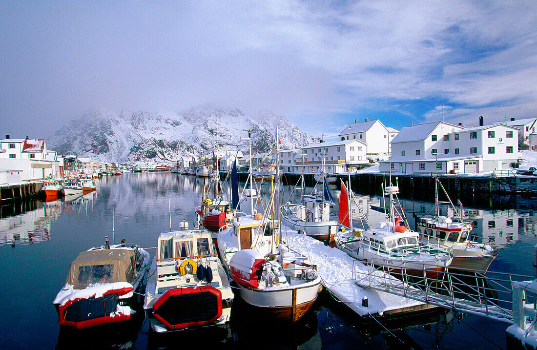 Austvagoy, the most northern of the Lofoten Islands. Norway