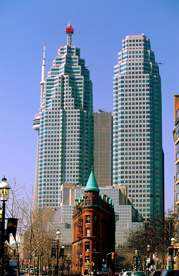 Downtown Toronto. Flatiron Building. Ontario. Canada