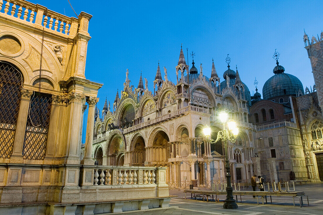 San Marco square. View of the church. Venice. Veneto. Italy.