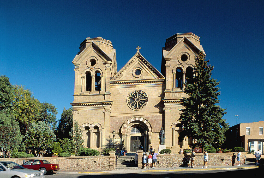 St. Francis Cathedral. Santa Fe. New Mexico. USA.