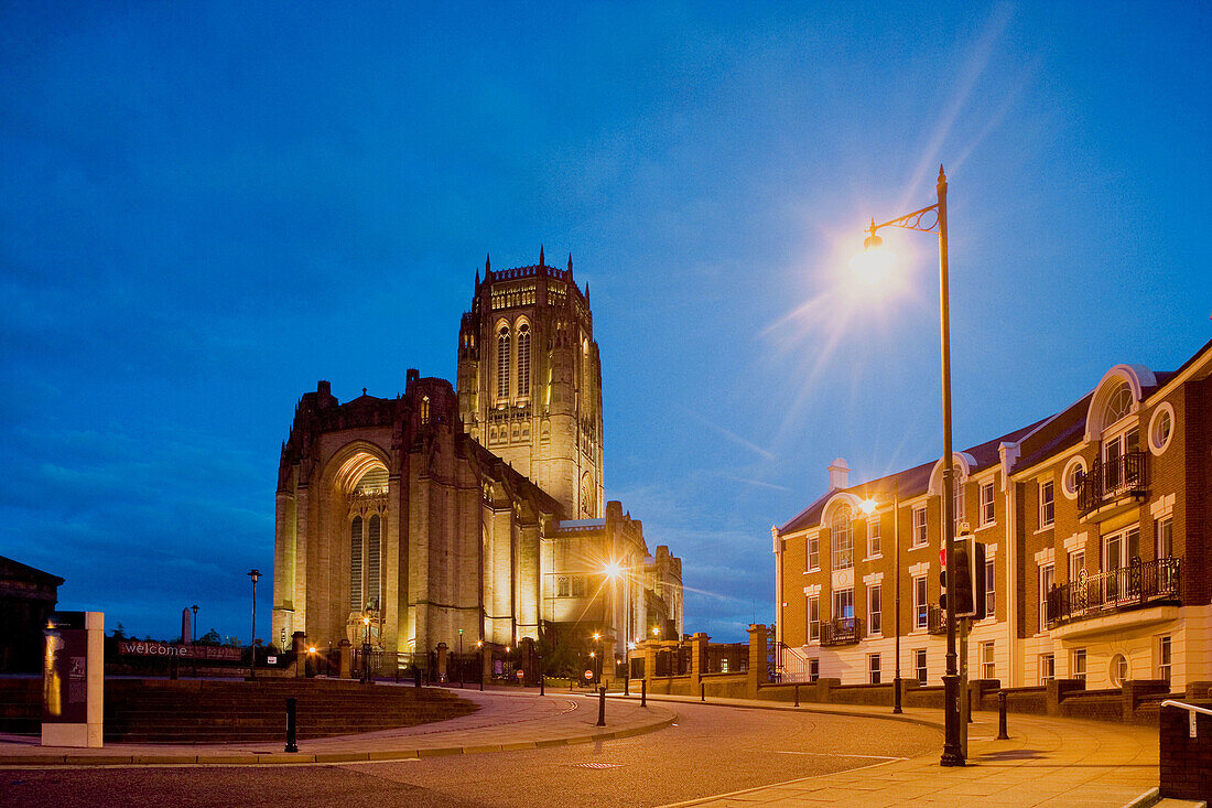 Liverpool Anglican Cathedral. Liverpool. England. UK