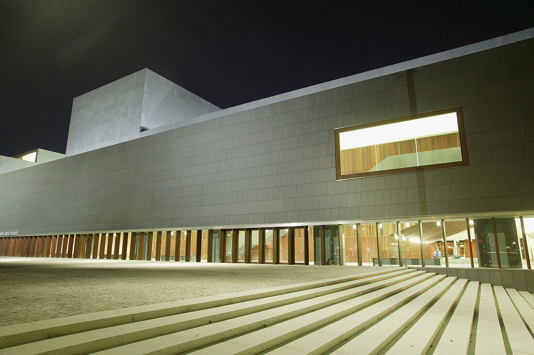 Baluarte building. Convention center auditorium. Pamplona. Navarre. Spain