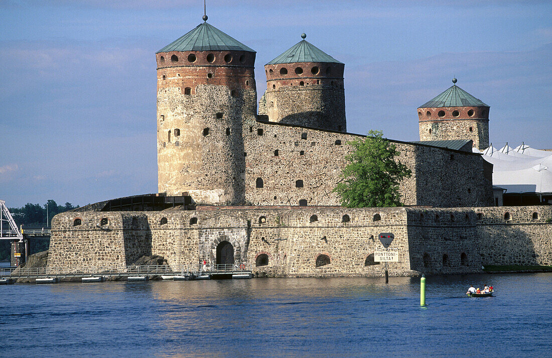 Olavinlinna Castle (1475). Savonlinna. Finland