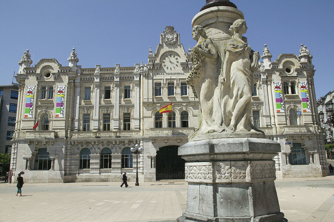 Ayuntamiento. Santander. Cantabria. Spain.