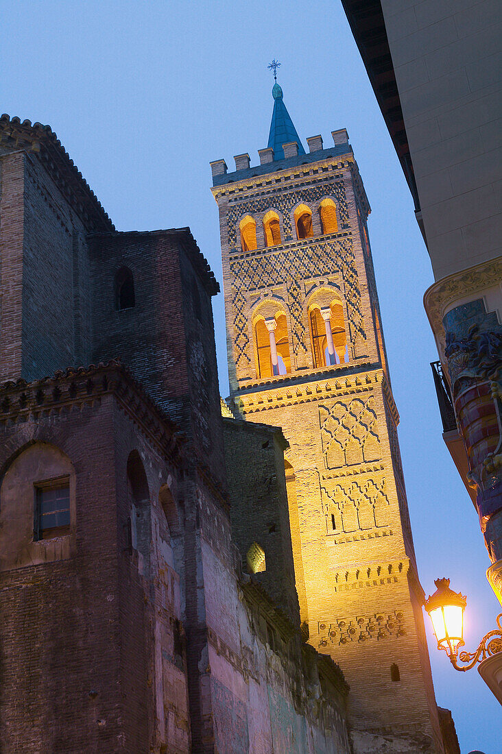 San Gil Parish church. Zaragoza. Aragon. Spain.