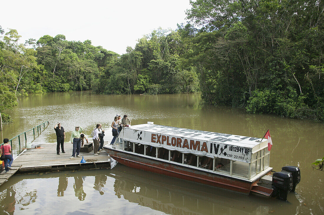 Excursion from Iquitos to río Amazonas. Peru