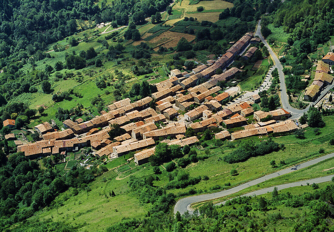 Montsegur. Ariège département, France
