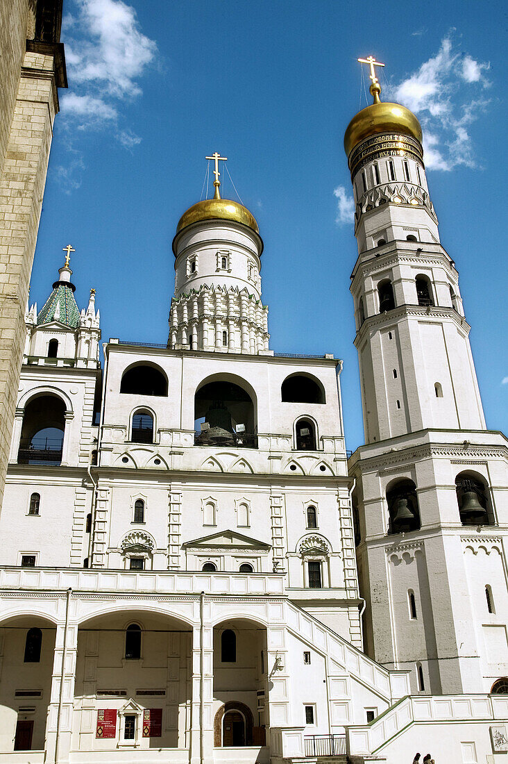 Ivan the Great Bell-Tower complex, Kremlin. Moscow, Russia