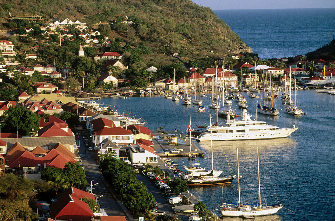 Gustavia (West Indies). Saint Barthelemy. French Antilles.