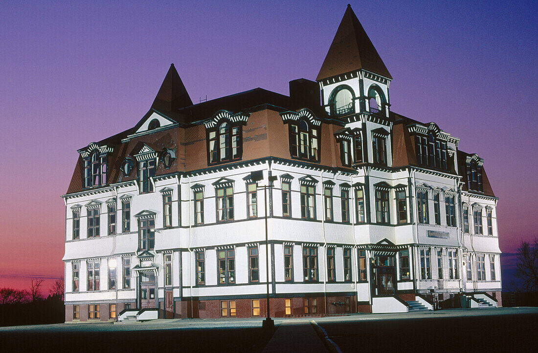 The Academy. Lunenburg. Nova Scotia. Canada.