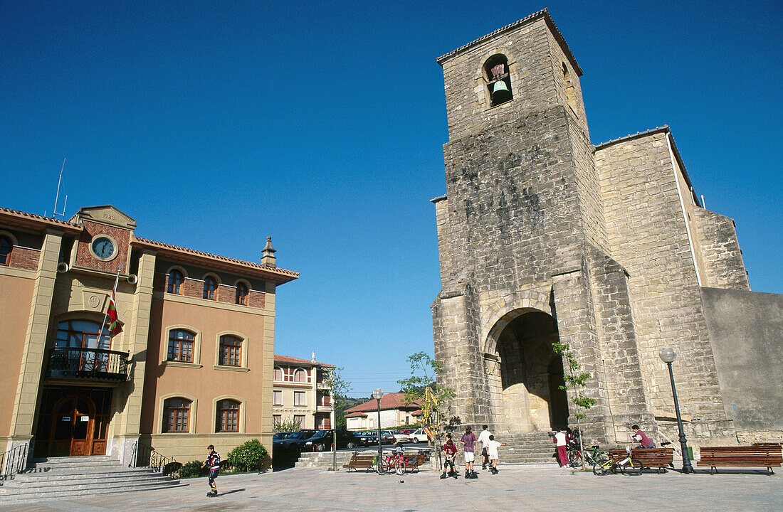 Church. Górliz. Vizcaya. Euskadi. Spain.