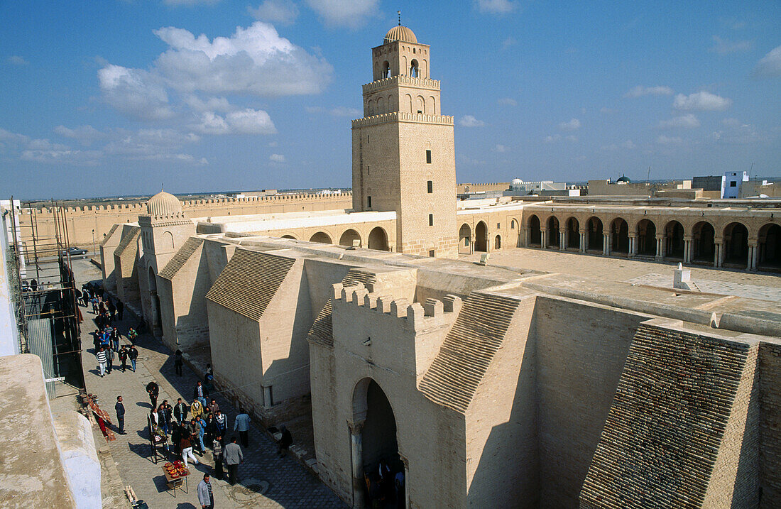 The Great Mosque. Qairouan. Tunisia.