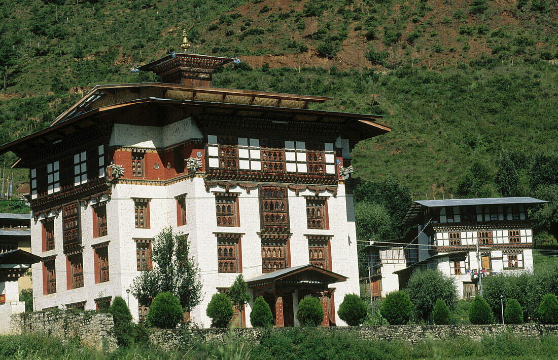 National library. Thimphu. Bhutan.