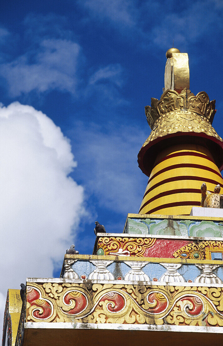 Stupa. Chorten Memorial. Thimphu. Bhutan.