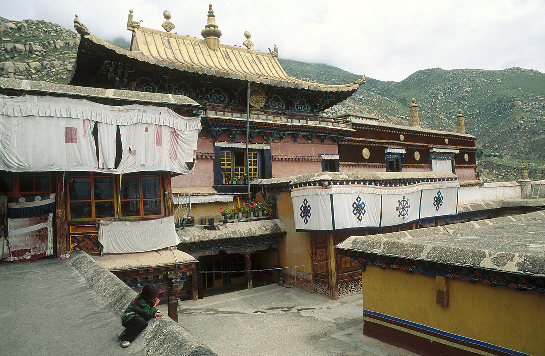 Sera monastery. Lhasa. Tibet. China.
