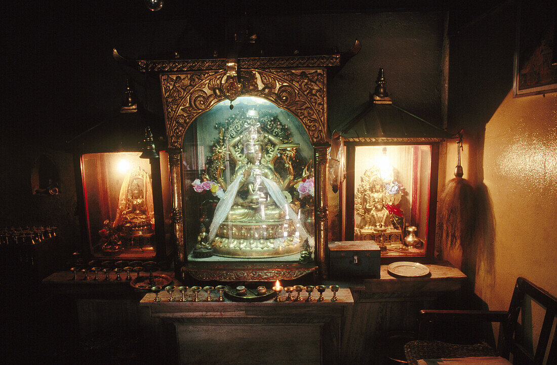 Kwa Bahal temple / Hirana Varna Maharihar temple. Patan. Nepal.