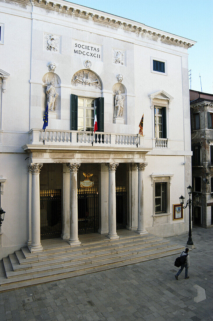 La Fenice theatre, built in 1792. Venice, Italy