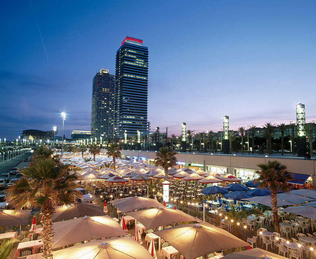 Olympic port. Olympic Village. Barcelona. Spain.