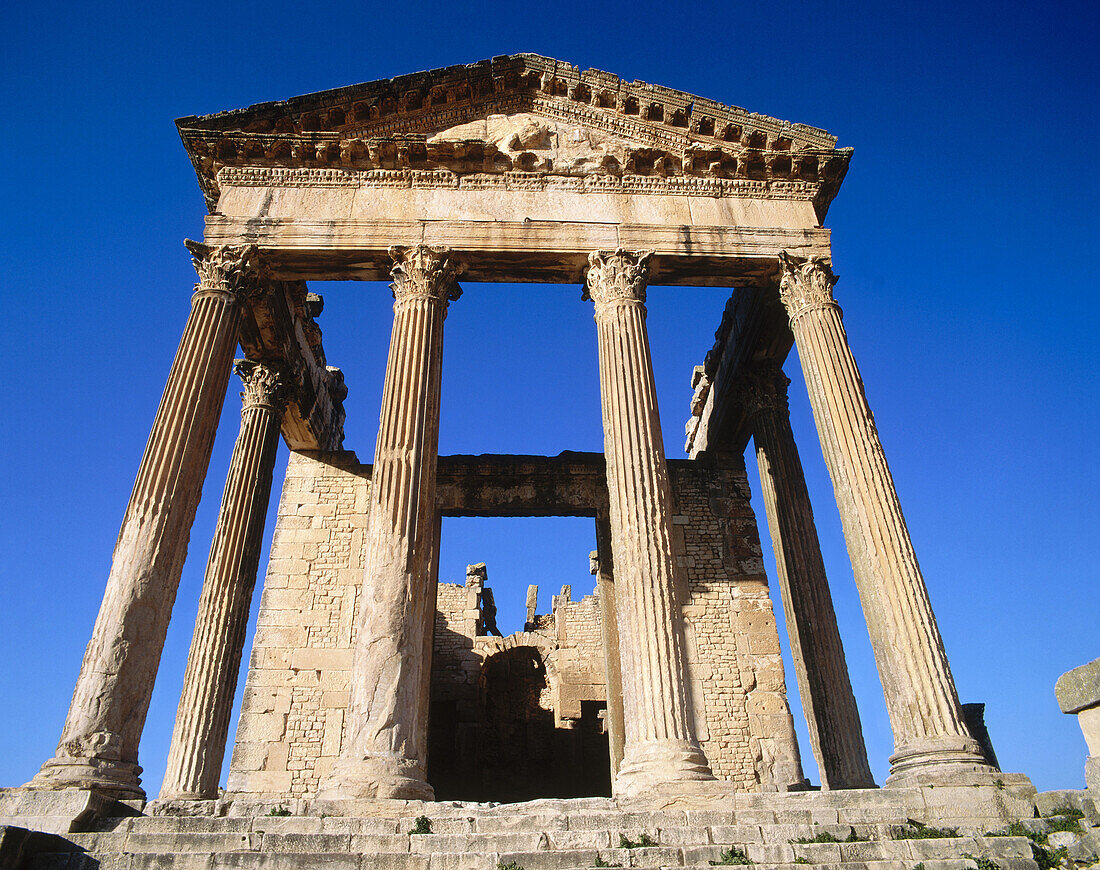 Roman ruins. Dougga. Tunisia.