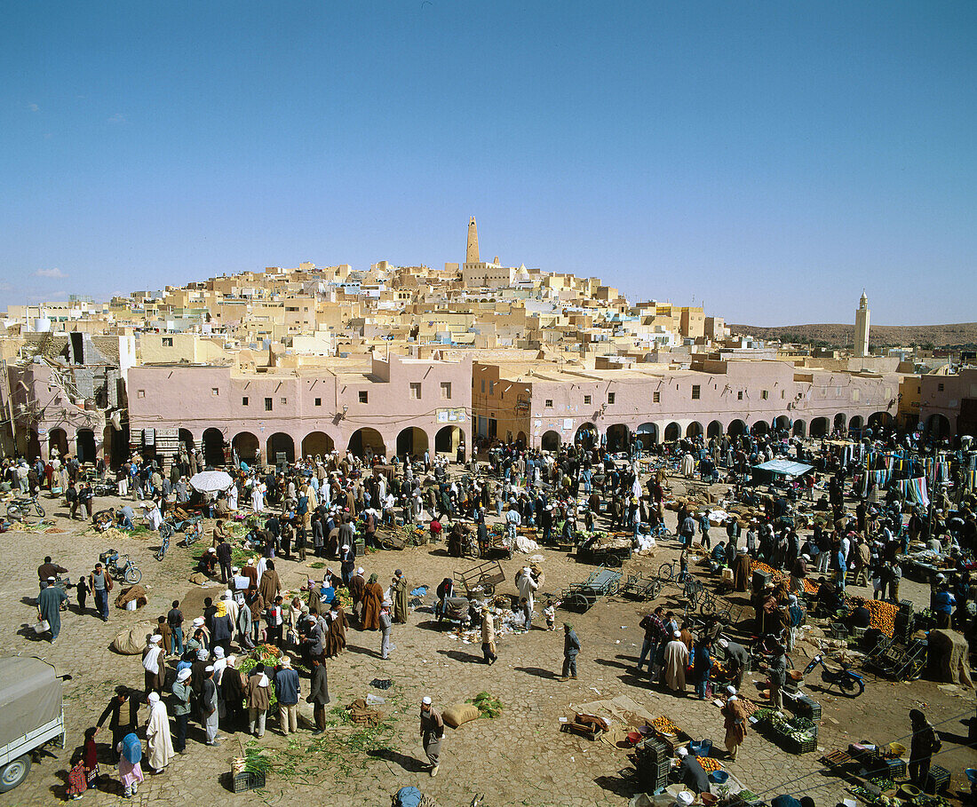 Market. Ghardaïa. Sahara. Algeria.