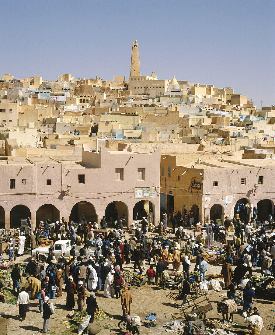 Market. Ghardaïa. Sahara. Algeria.