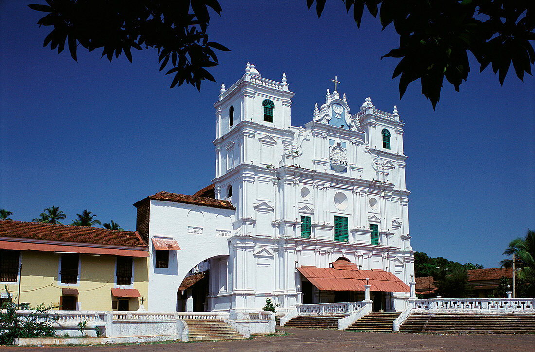 Holy Spirit church built in 1565. Madgaon. Goa. India