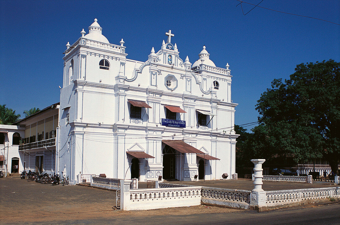 Chinchinim church. Goa. India