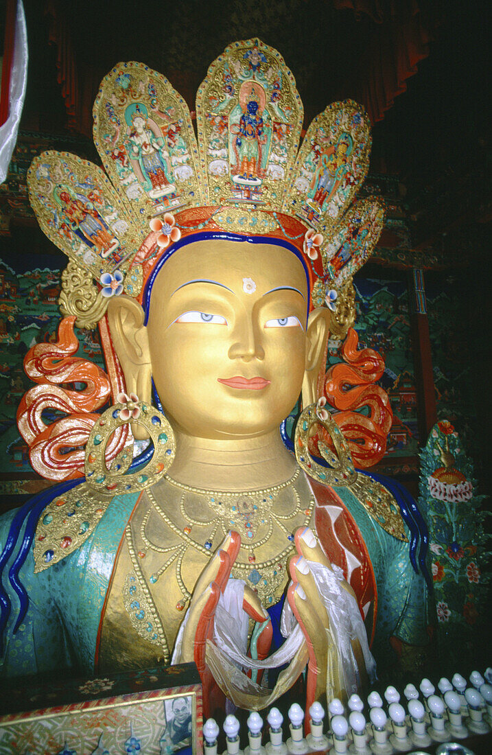 Buddha. Thiksey Monastery. Leh. India