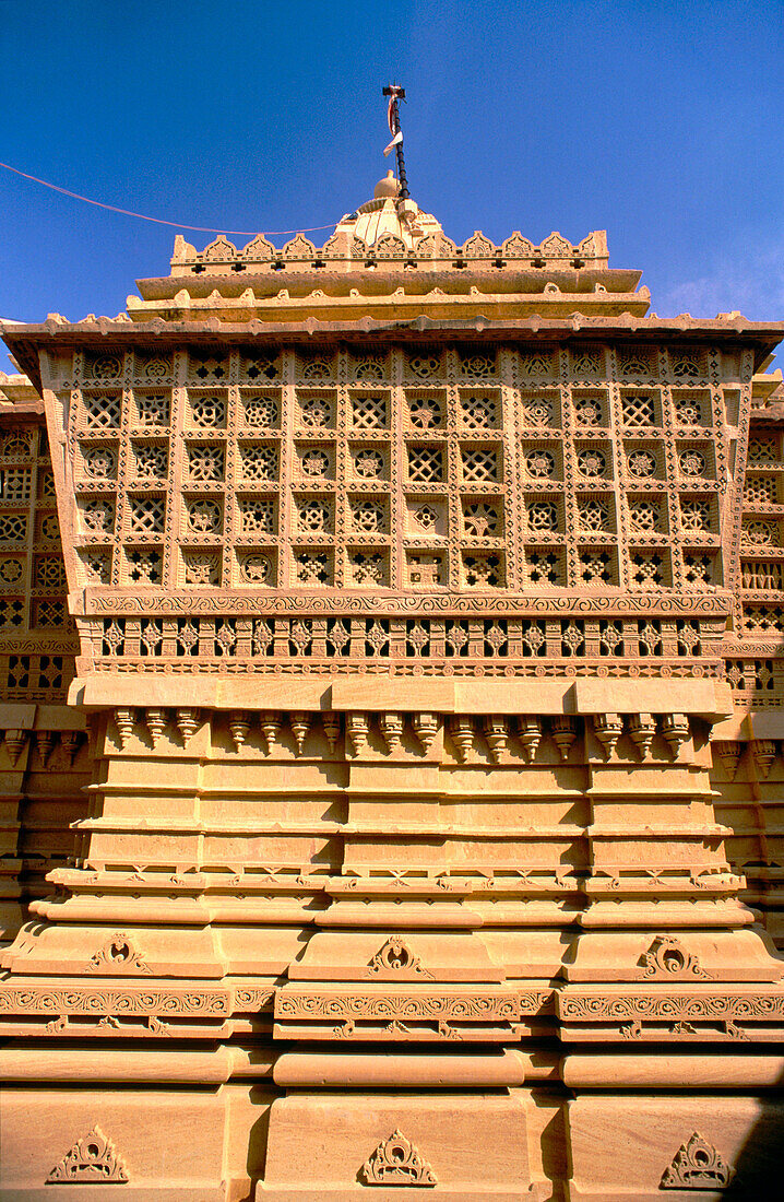 Lodurva Jain Temple in Jaisalmer. Rajasthan, India.