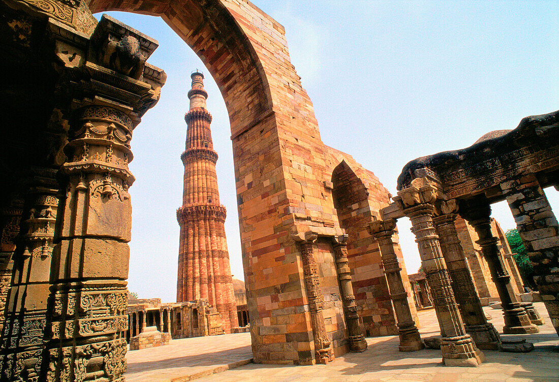 Kutub Minar in Delhi. India