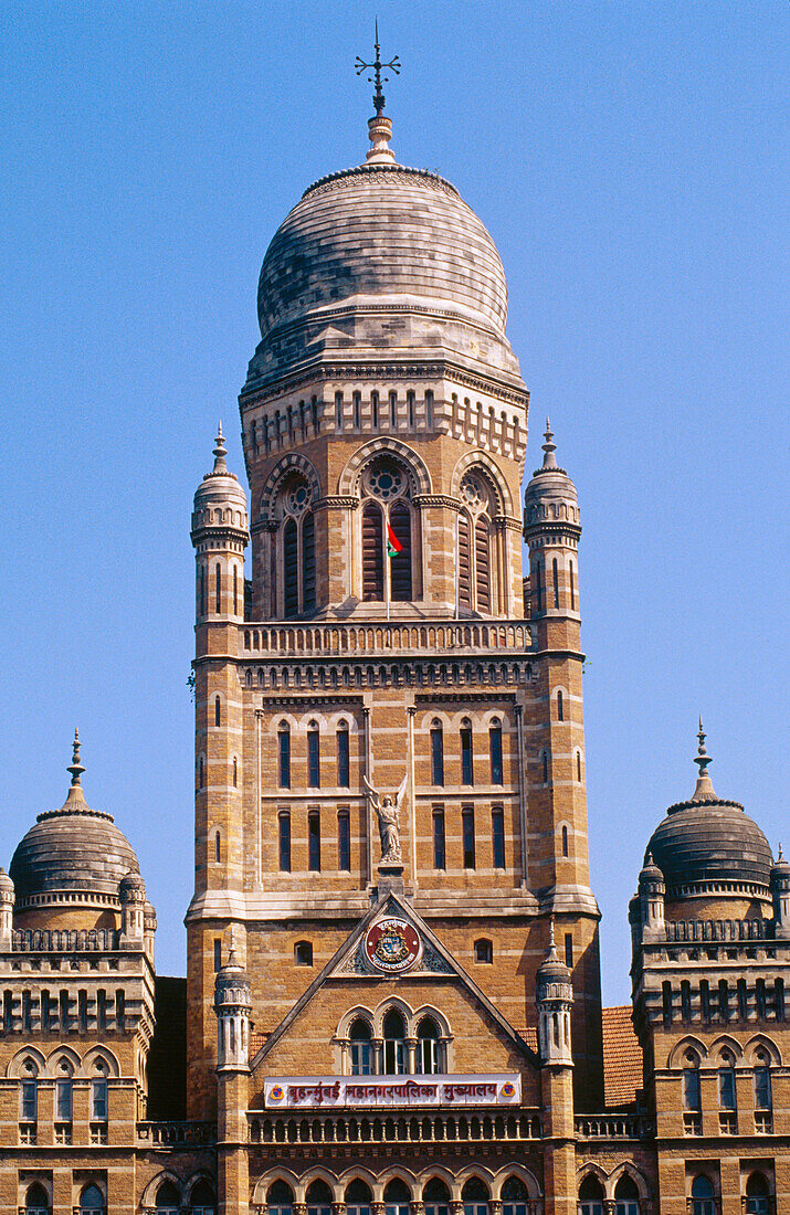 BMC Building (Bombay Municipal Corporation). Mumbai, Maharashtra. India.