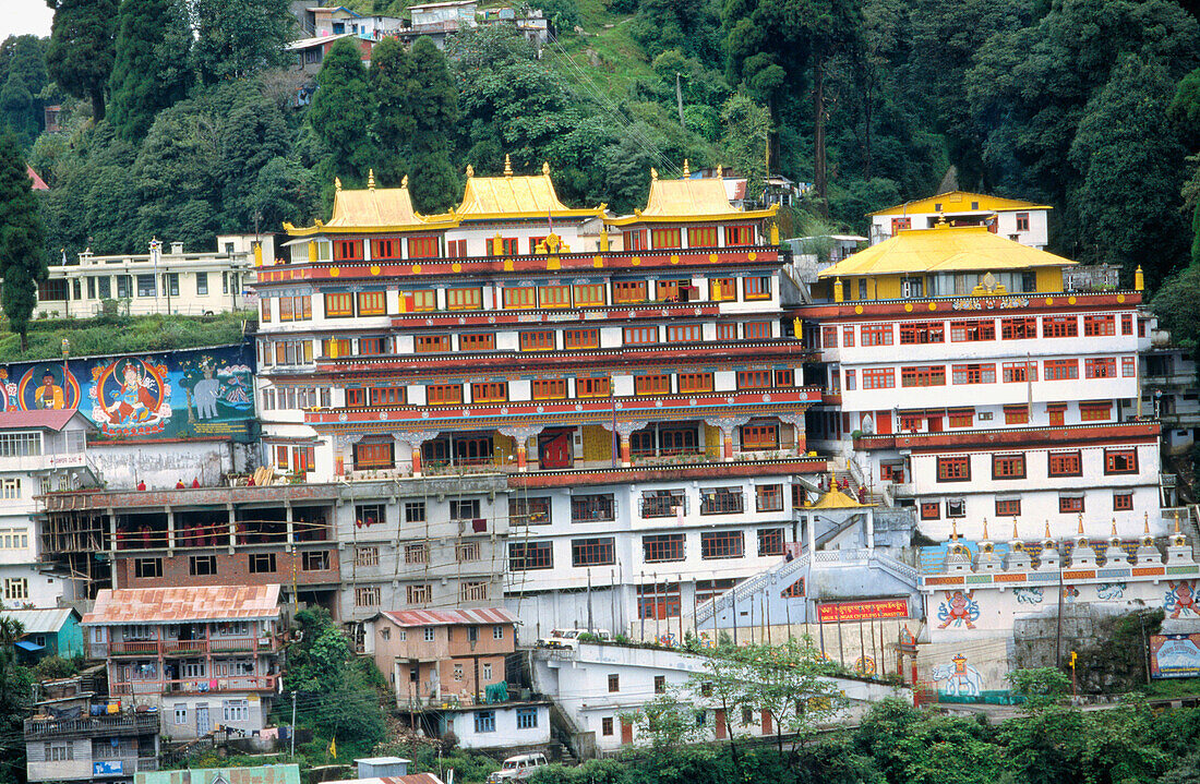 Druk Thubten Sangag Choeling Monastery or Dali Gompa (place of quite study). Darjeeling . West Bengal. India