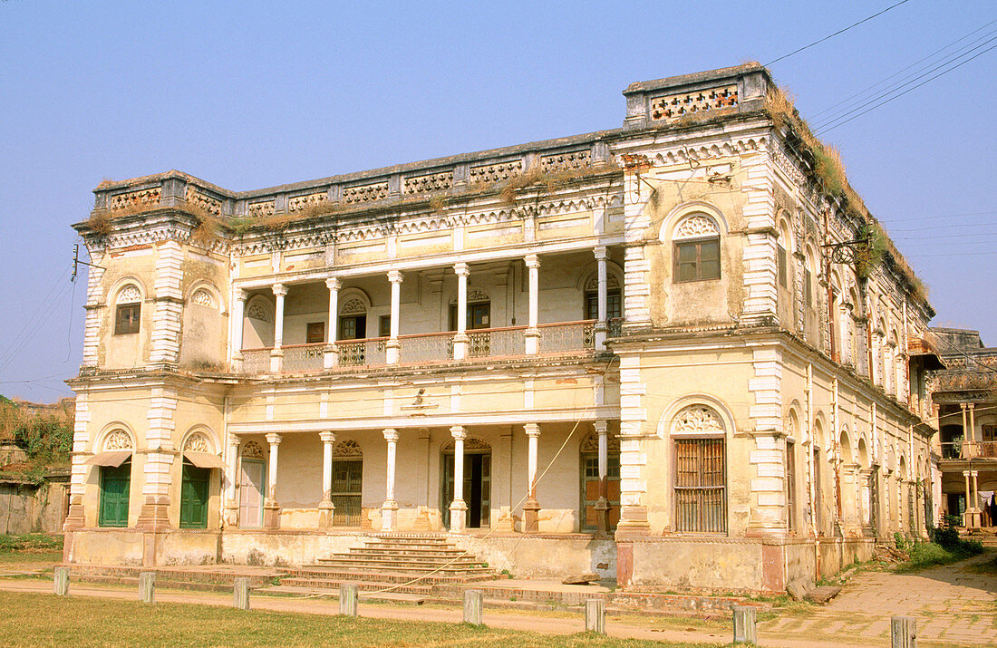 Haveli inside Ramnagar Fort in Varanasi. Utar Pradesh. India
