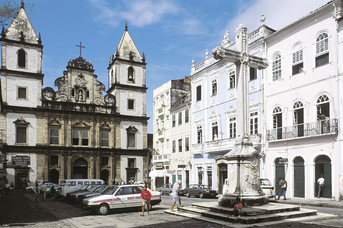 São Francisco church, Pelourinho (old city) district. Salvador da Bahia. Brazil