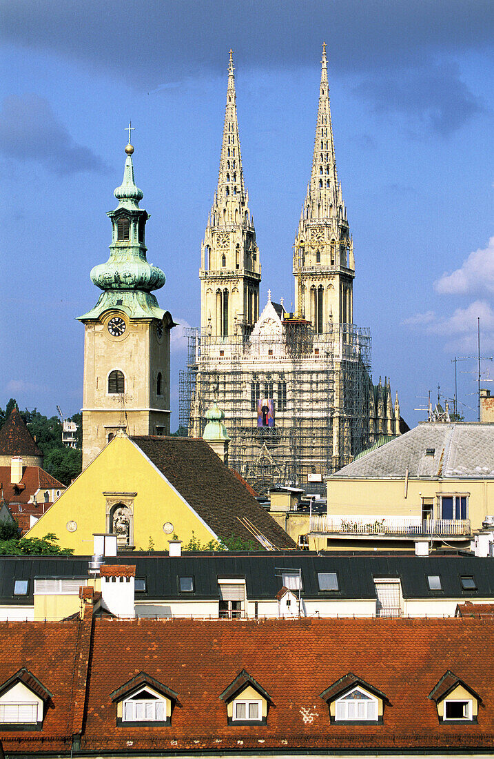 The cathedral. Zagreb. Croatia