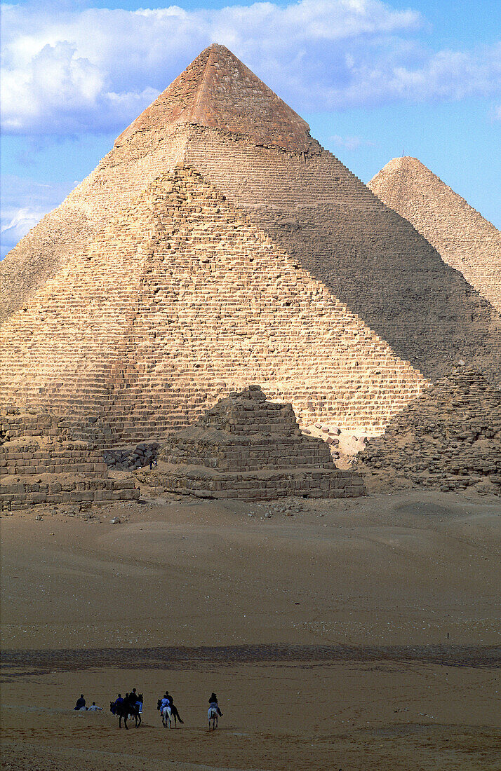 Pyramids. Gizeh. Egypt