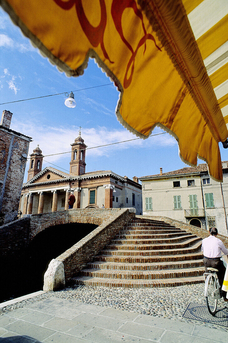 City of Comacchio. Emilia-Romagna. Italy